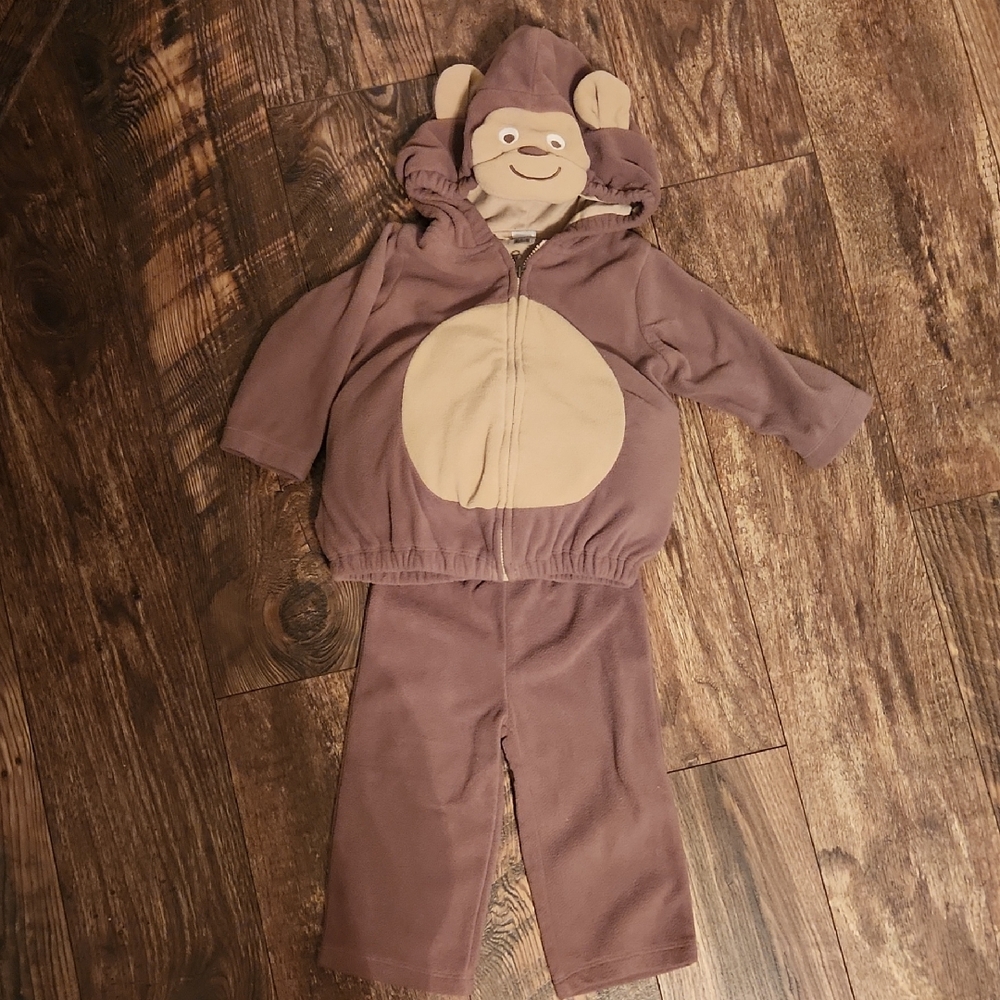 Carter's Cozy Brown Monkey Costume, 12 Months